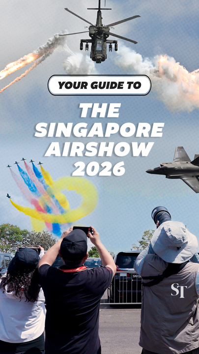 Your guide to the Singapore Airshow 2026